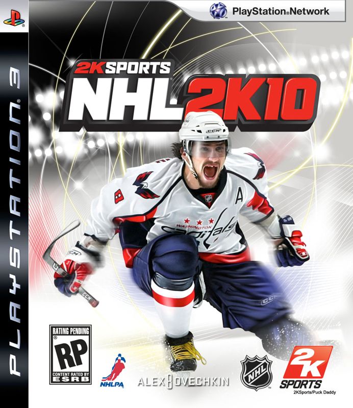 NHL 2K10 box art for Playstation 3